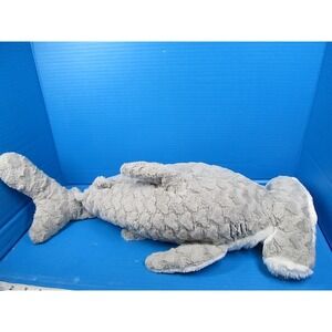 MTY International Floppy Hammerhead Shark Plush Heart Texture Stuffed Animal 23"